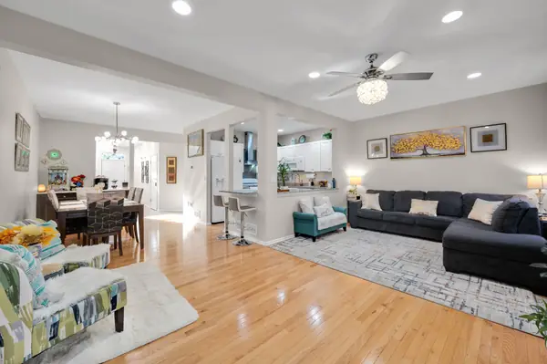 Bright open-concept living room